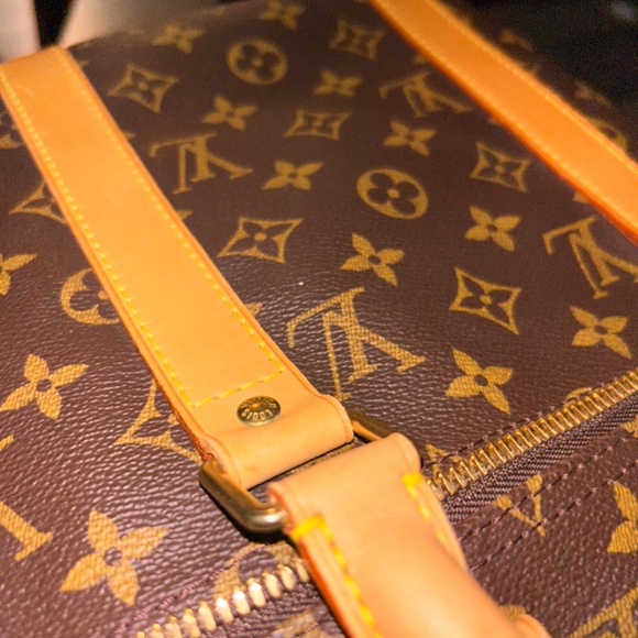Louis Vuitton Keepall 50 Bandouliere Duffle Brown Canvas/Leather - Picture 5 of 9
